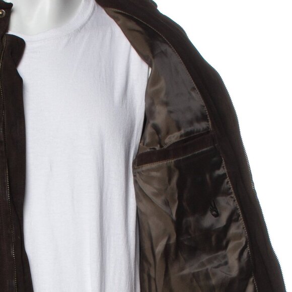 John Varvatos Silk Moto Jacket - Picture 4 of 4